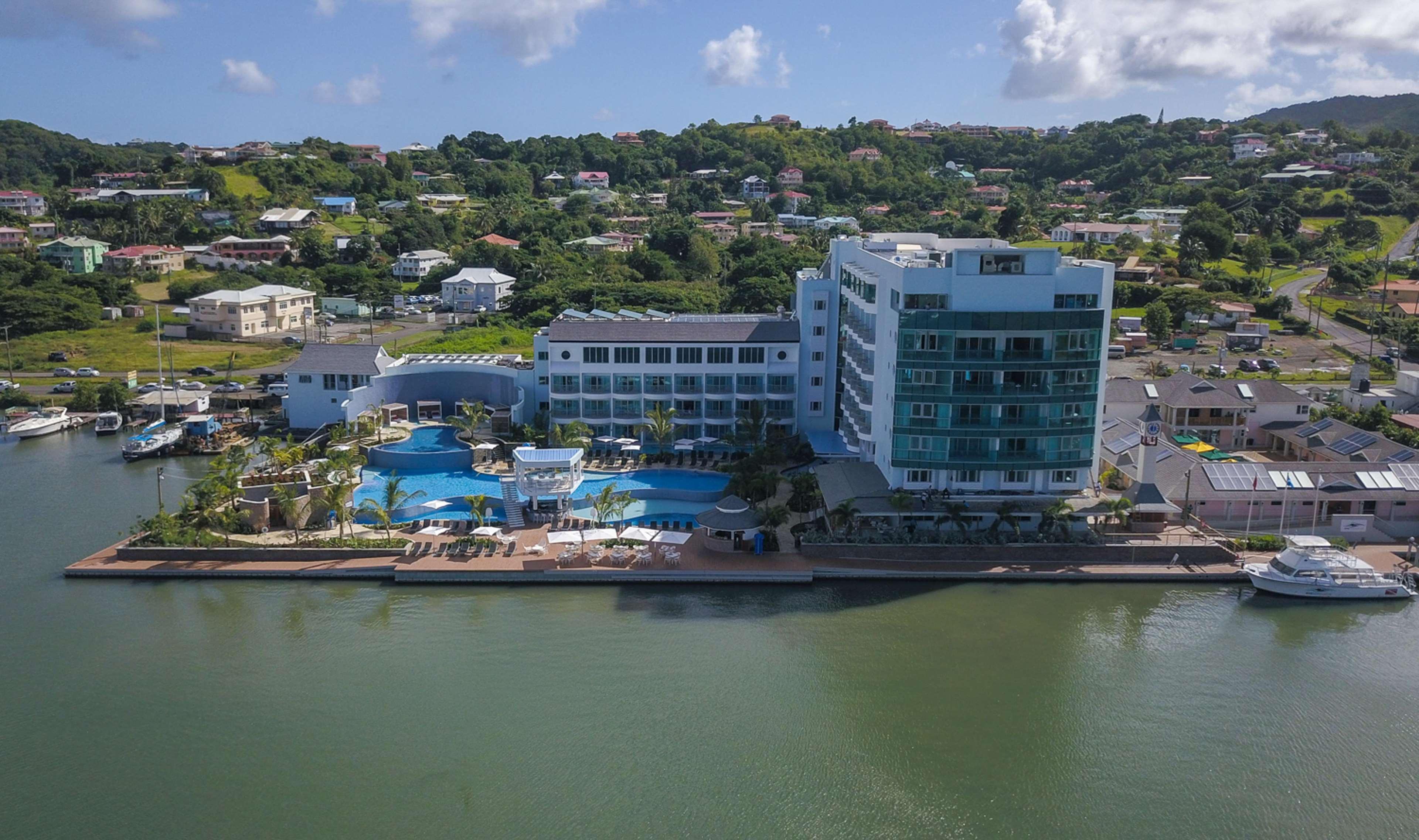 Harbor Club St Lucia Curio Collection By Hilton Hotel Rodney Bay ภายนอก รูปภาพ